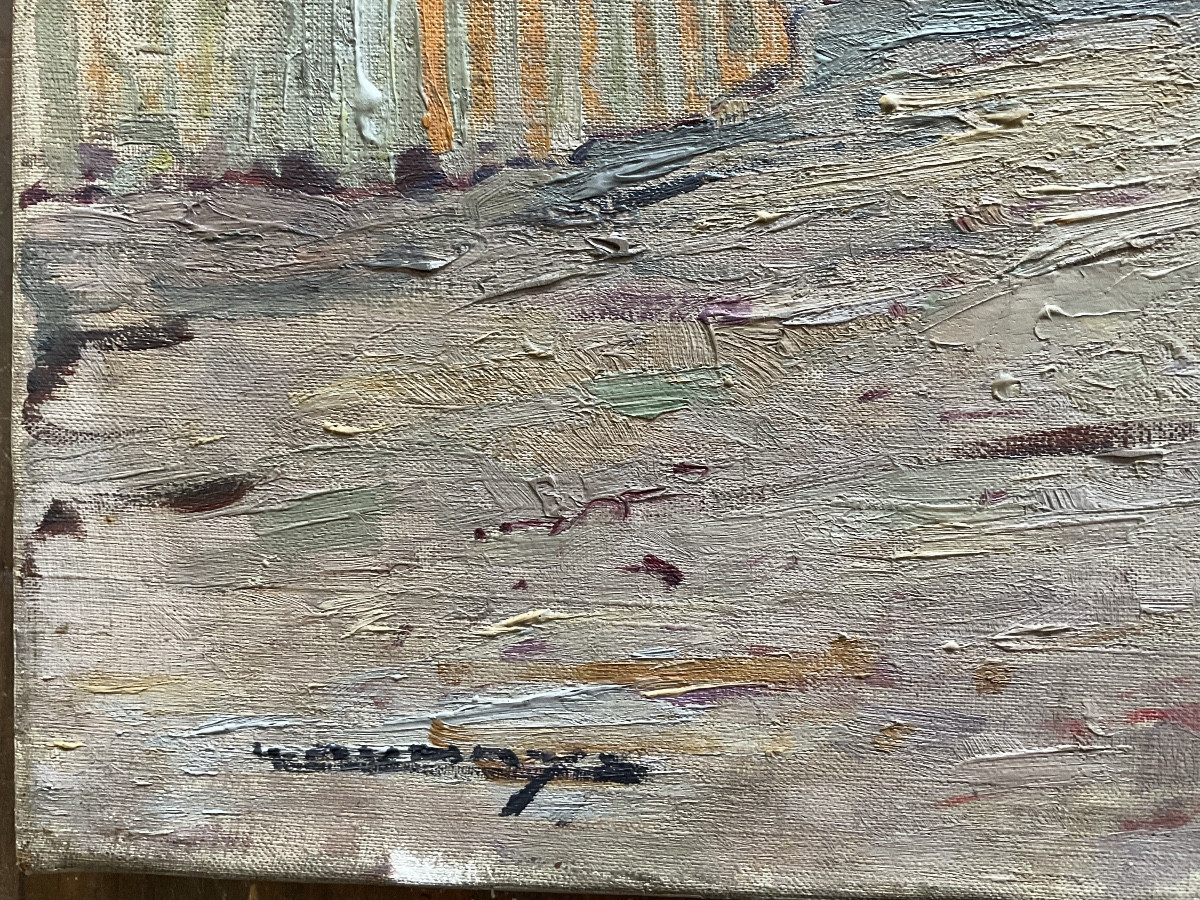 Bath Time Oil On Canvas-photo-4