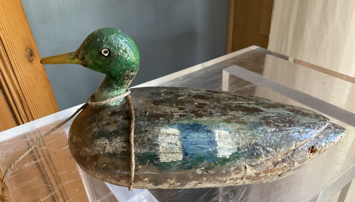 Italian Wood And Palm Duck Caller
