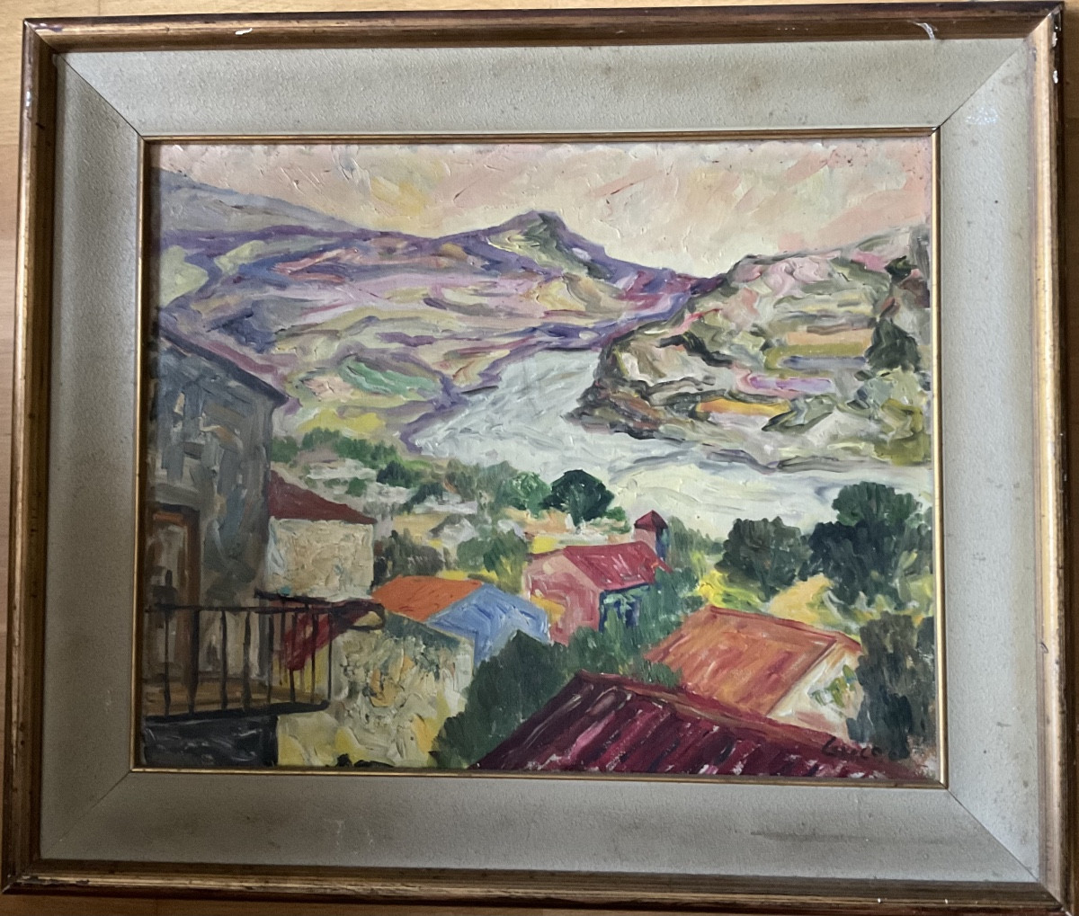 Paysage Italien par Greco Benvenuto hst-photo-2
