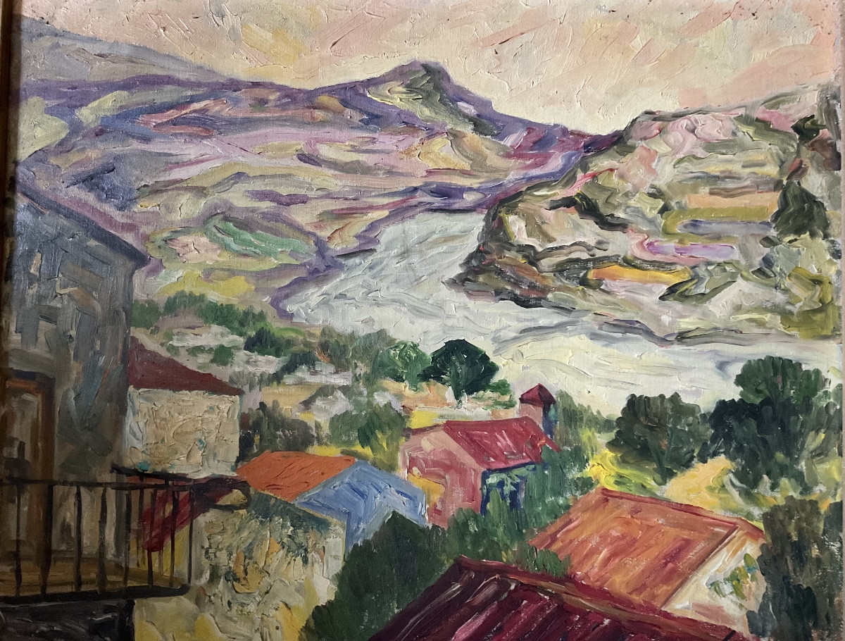 Paysage Italien par Greco Benvenuto hst-photo-3