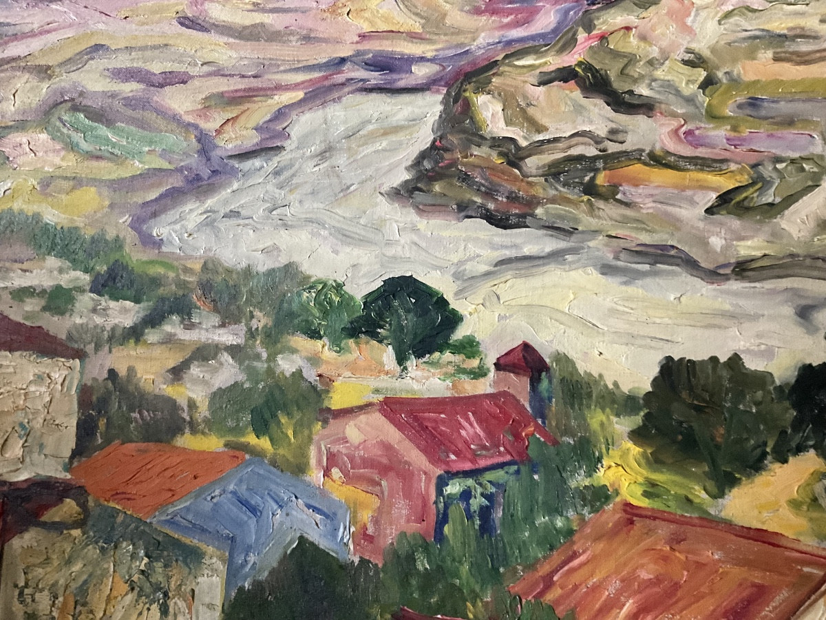 Paysage Italien par Greco Benvenuto hst