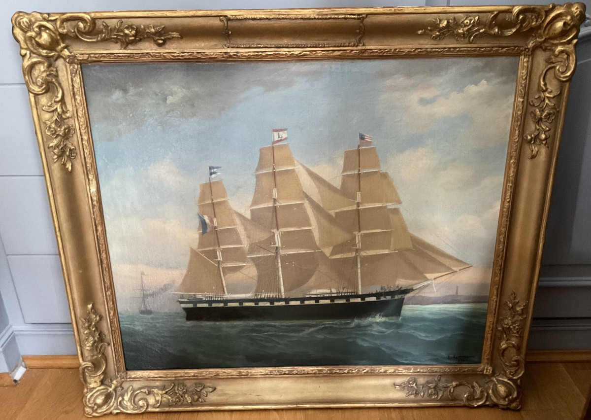 Portrait de bateau par Louis Gamain -photo-2