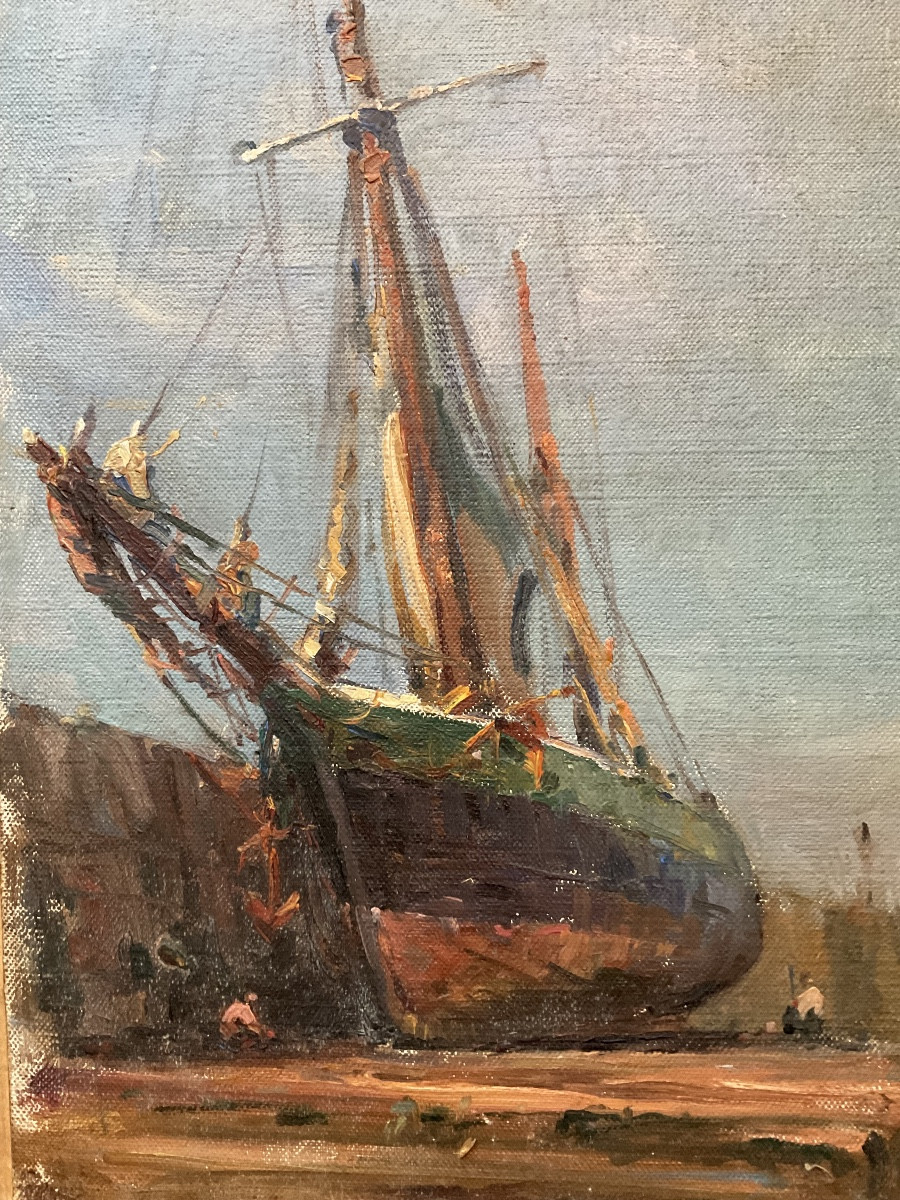 Caulking The Ricard Cordingley Sailboat-photo-4