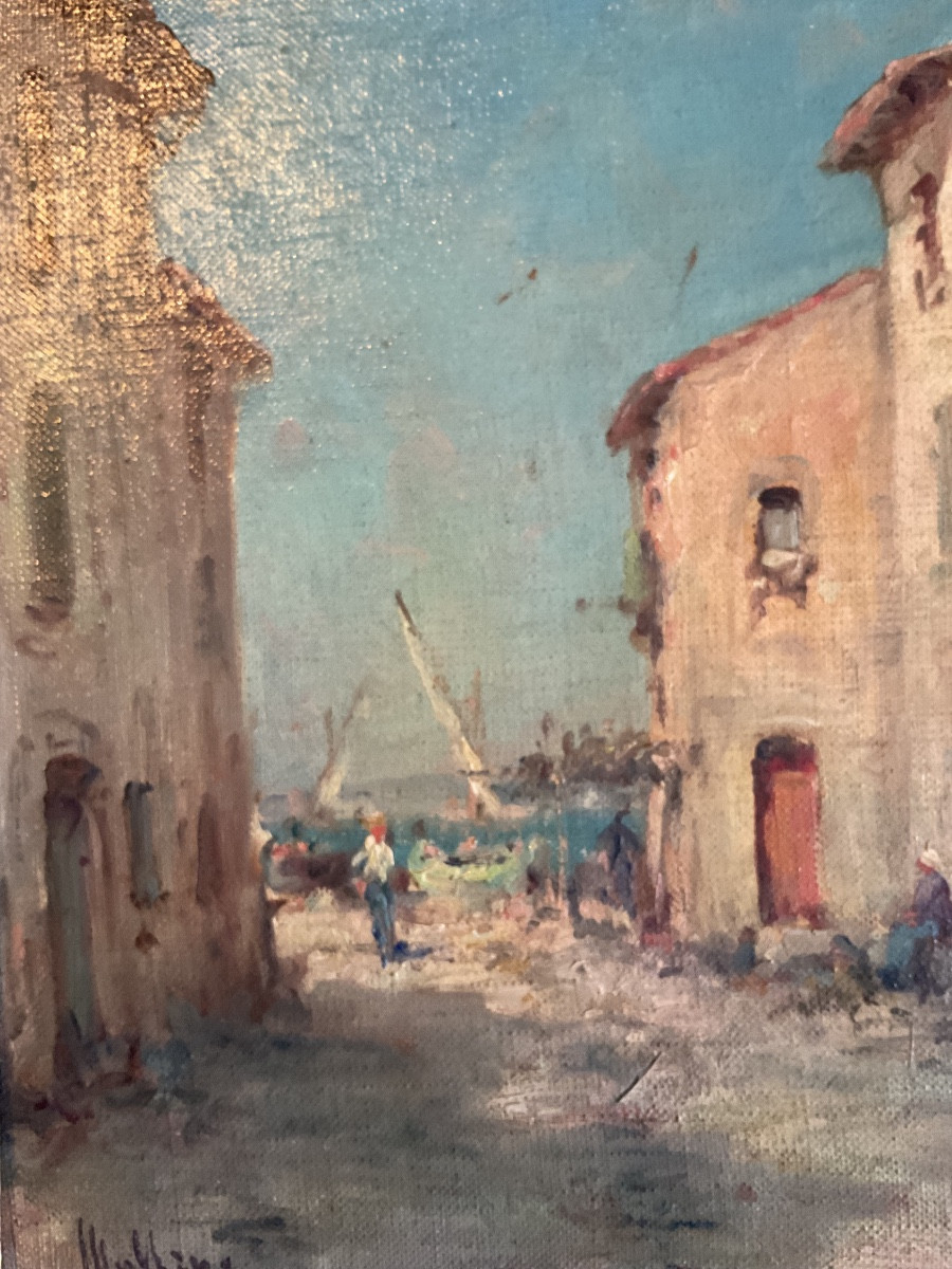 Two Paintings By Malfroy Les Martigues -photo-3