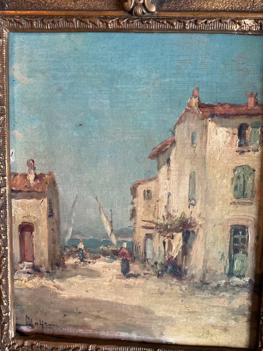 Two Paintings By Malfroy Les Martigues -photo-2