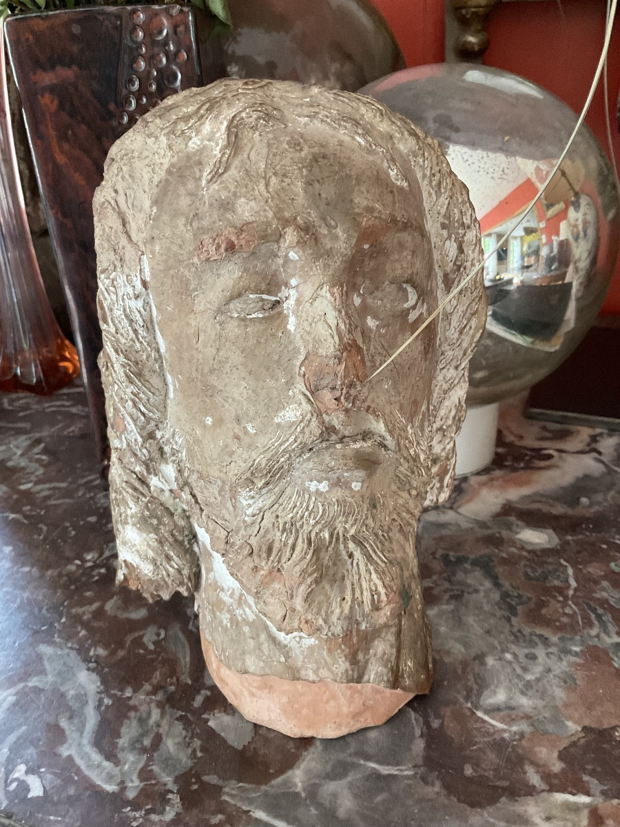 Terracotta Head Of Christ -photo-1
