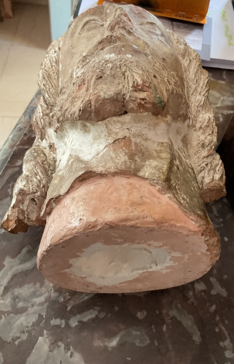 Terracotta Head Of Christ -photo-3