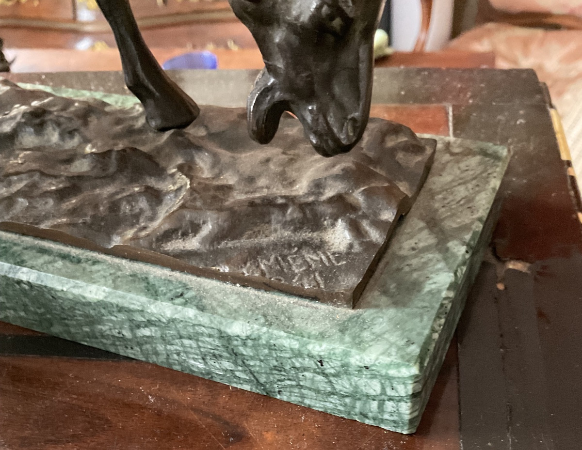 Mene Bronze Goat-photo-3