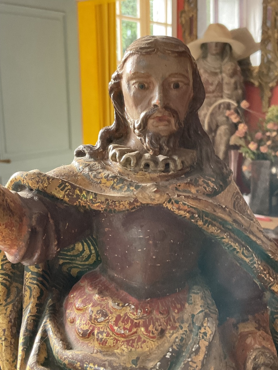 Christ combattant. Espagne XVIIe