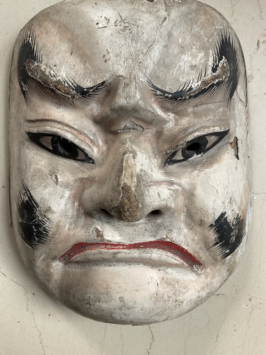 Set Of Eight Japanese Masks -photo-3
