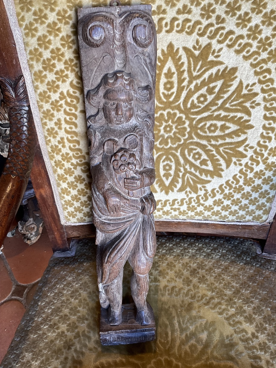Ange décor d’église PicardieXVIIe