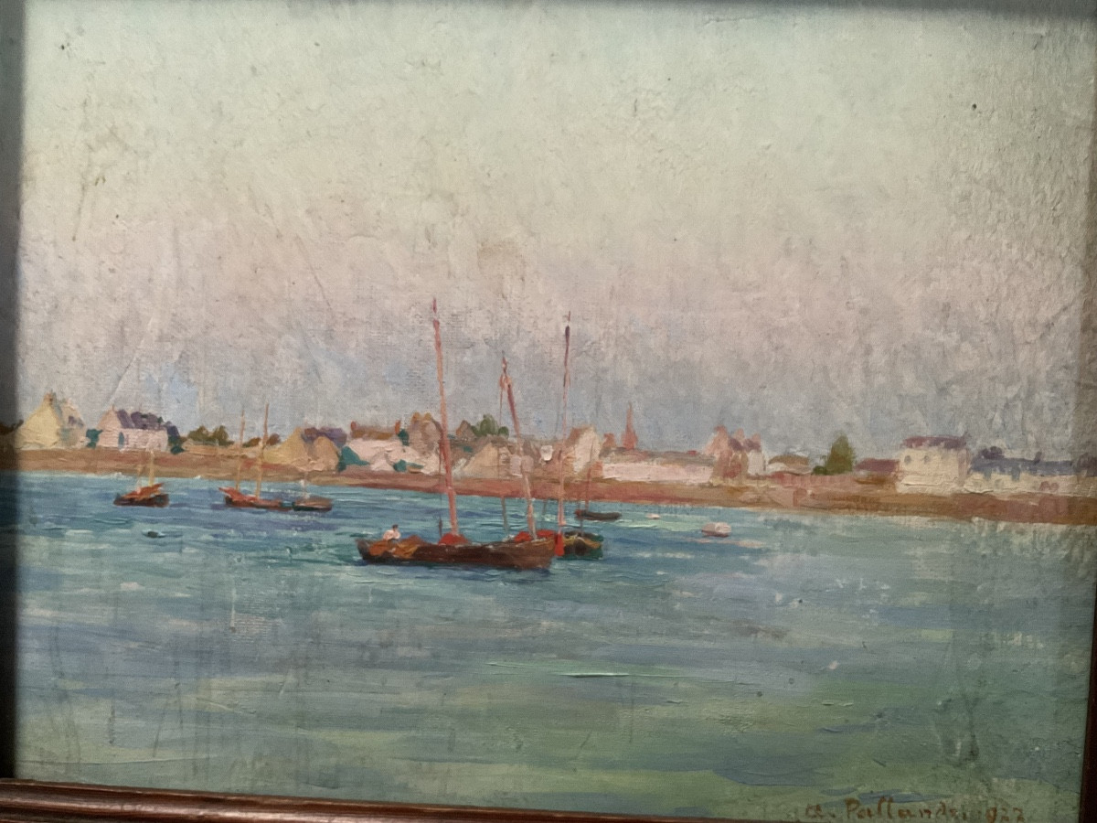 Port de Bretagne par Albert Pallander