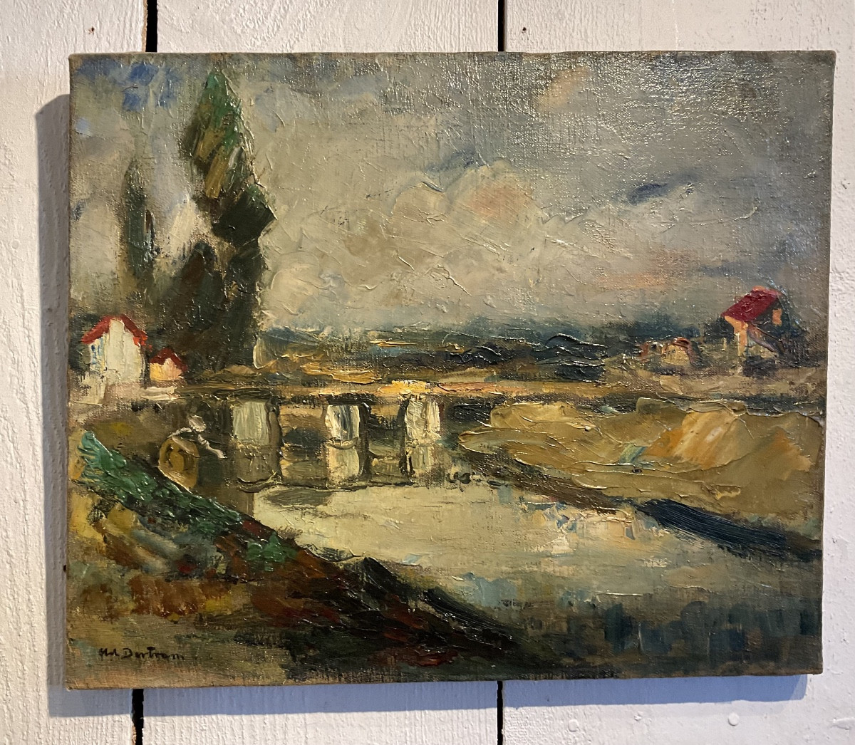 Les écluses  Saint Valéry sur Somme par Abel Bertram-photo-2