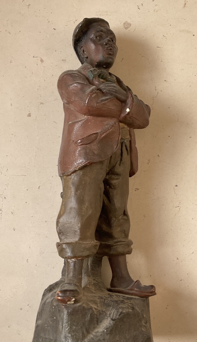 American Jazzman Boat Inauguration Sculpture 1900-photo-4