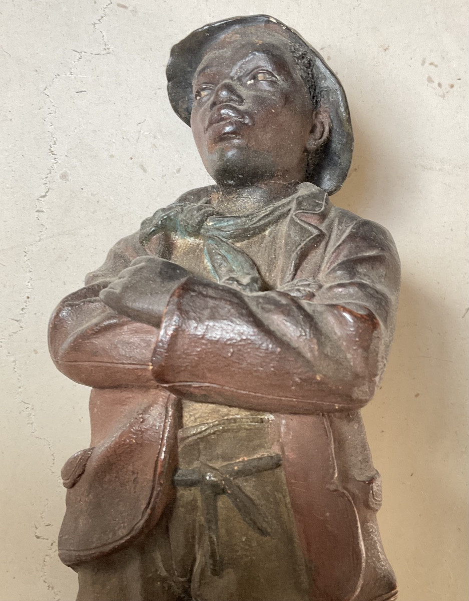 American Jazzman Boat Inauguration Sculpture 1900-photo-2