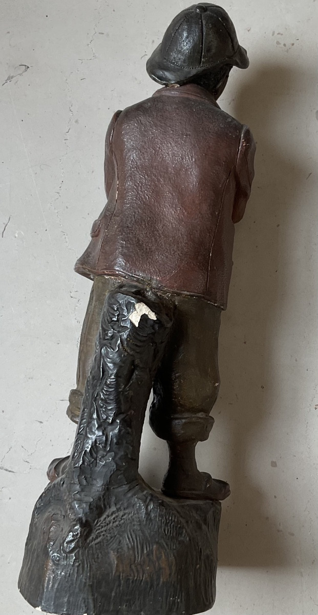 American Jazzman Boat Inauguration Sculpture 1900-photo-3