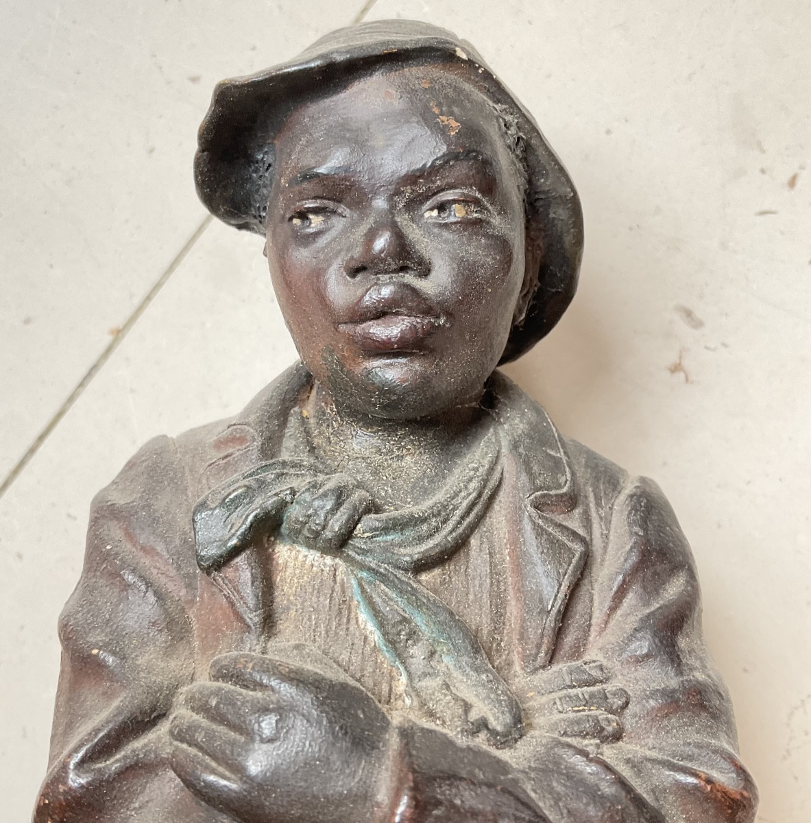 American Jazzman Boat Inauguration Sculpture 1900