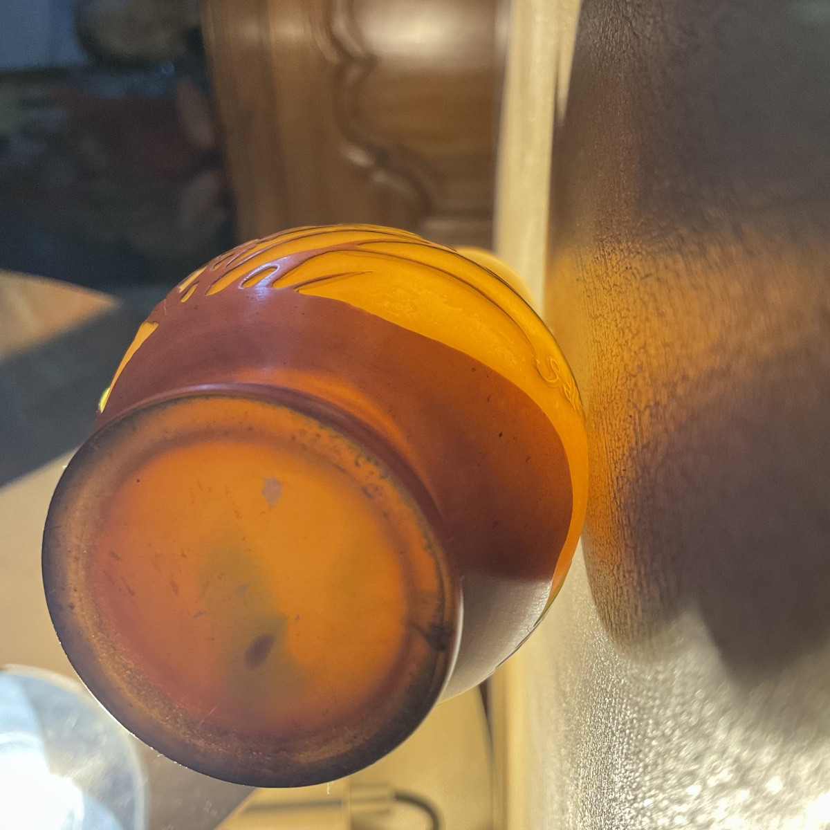 ( établissements) E mile Galle  vase balustre)-photo-4