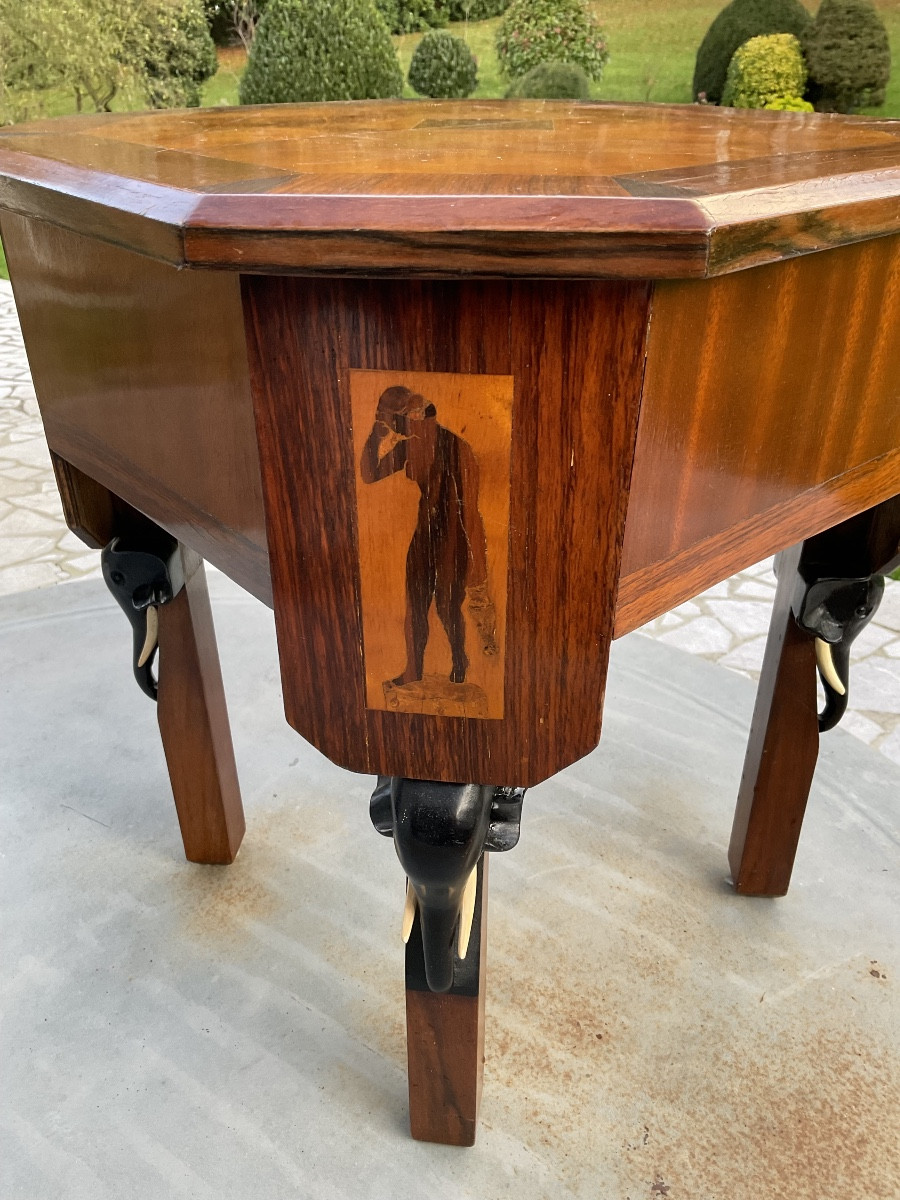 Petite table ou bout de canapé 1930 art deco