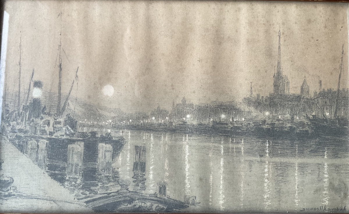 Ludovic Alleaume vue du port de Rouen-photo-2