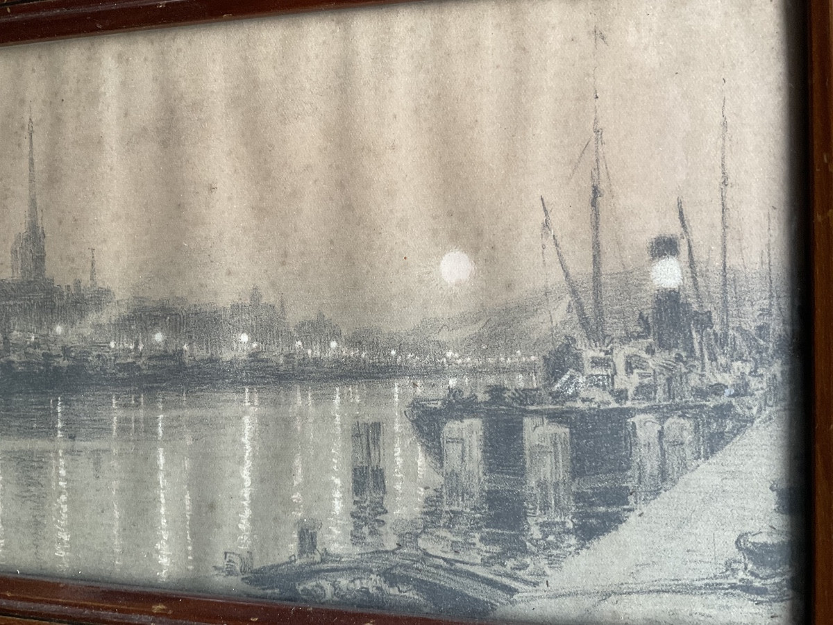 Ludovic Alleaume vue du port de Rouen-photo-3