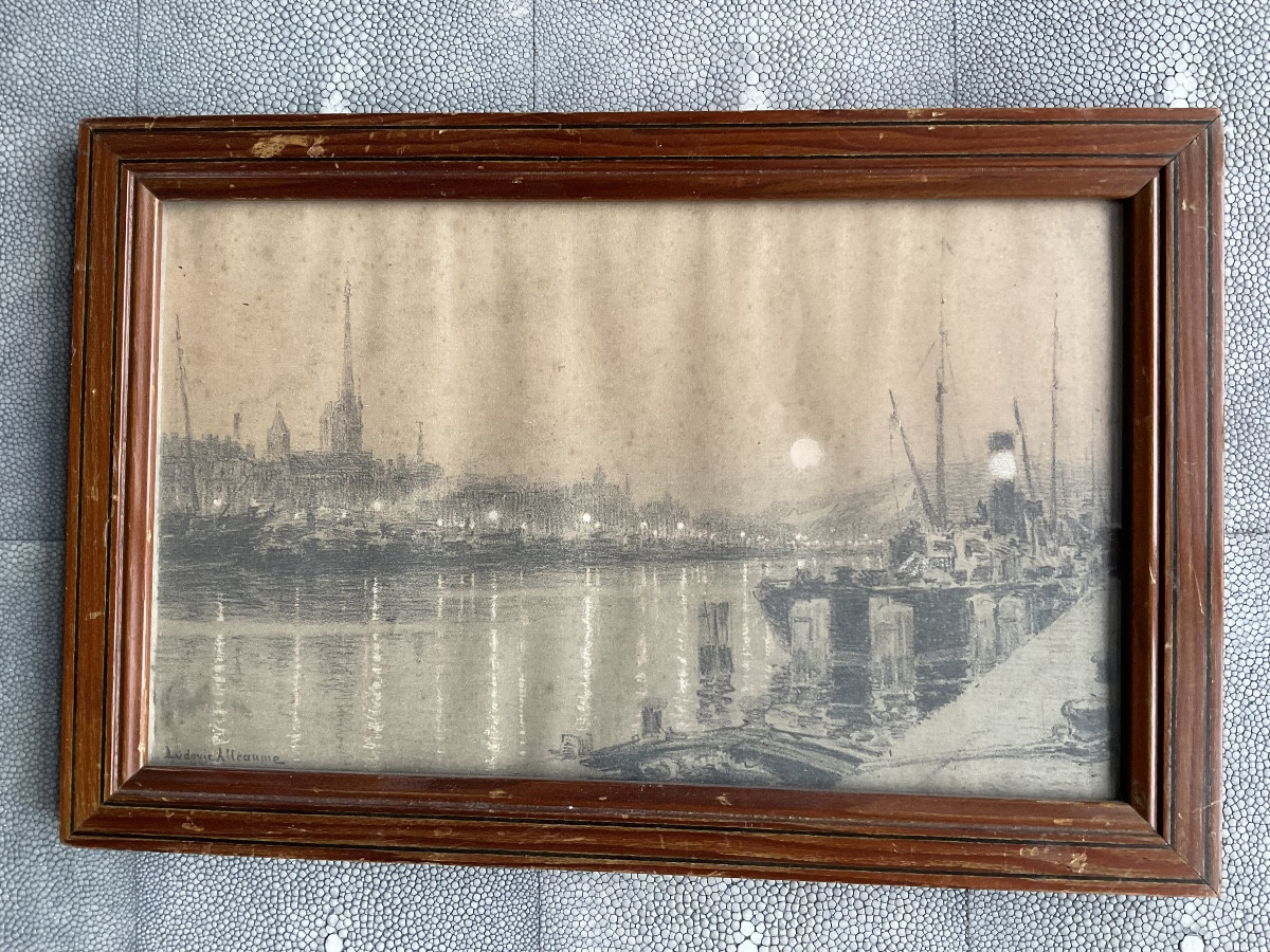 Ludovic Alleaume vue du port de Rouen-photo-1