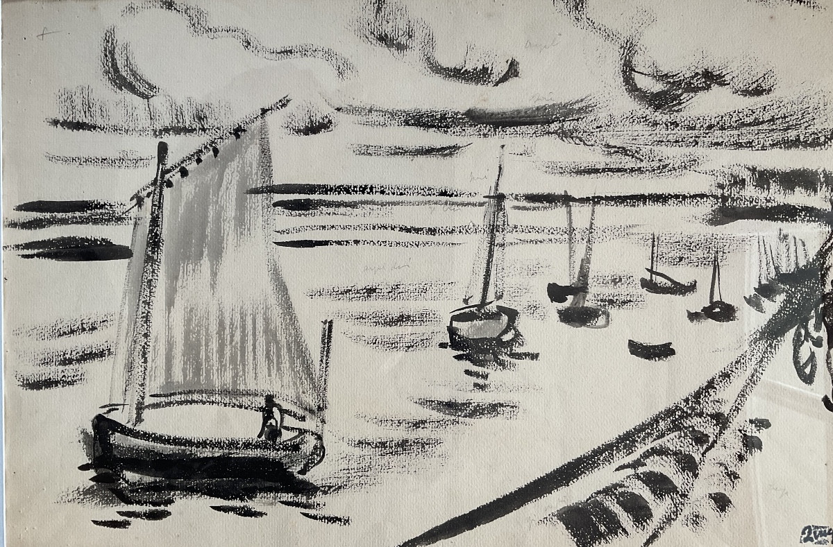 Saint Valéry sur Somme par Jules Émile Zingg