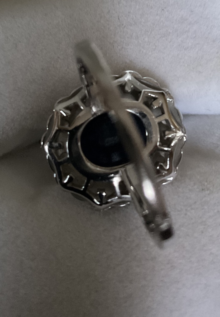 Bague saphir et brillants diametre52-photo-3