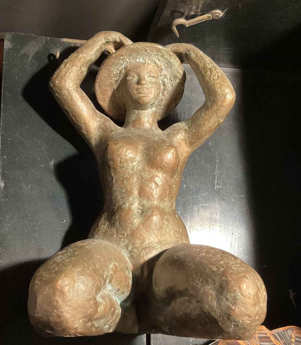 Gilded Bronze  By Gabriel Coquelin-photo-1