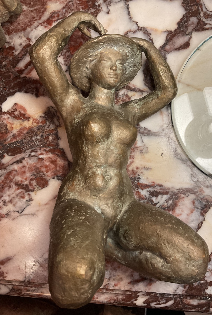 Gilded Bronze  By Gabriel Coquelin-photo-5