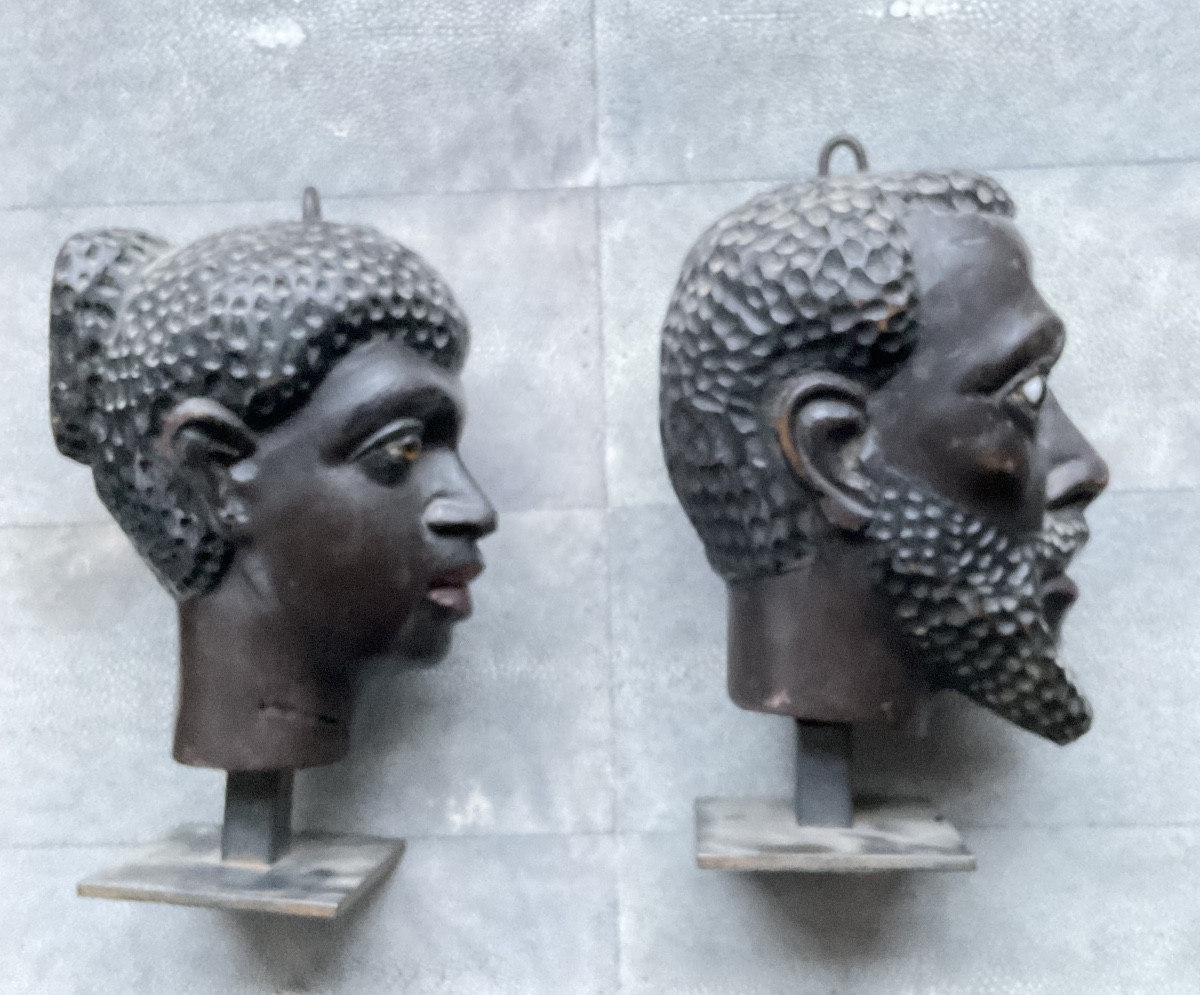 Antique Puppet Head From Lille, Early 20th Century-photo-1