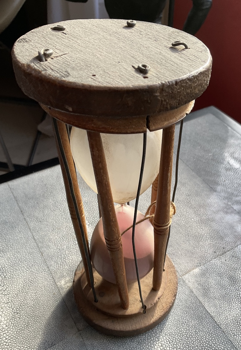 Hourglass, Early 19th Century-photo-2