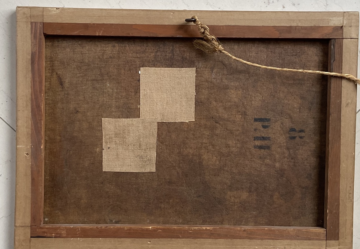 Toile Bretagne par Auguste Émile Flick Metz 1845-photo-3