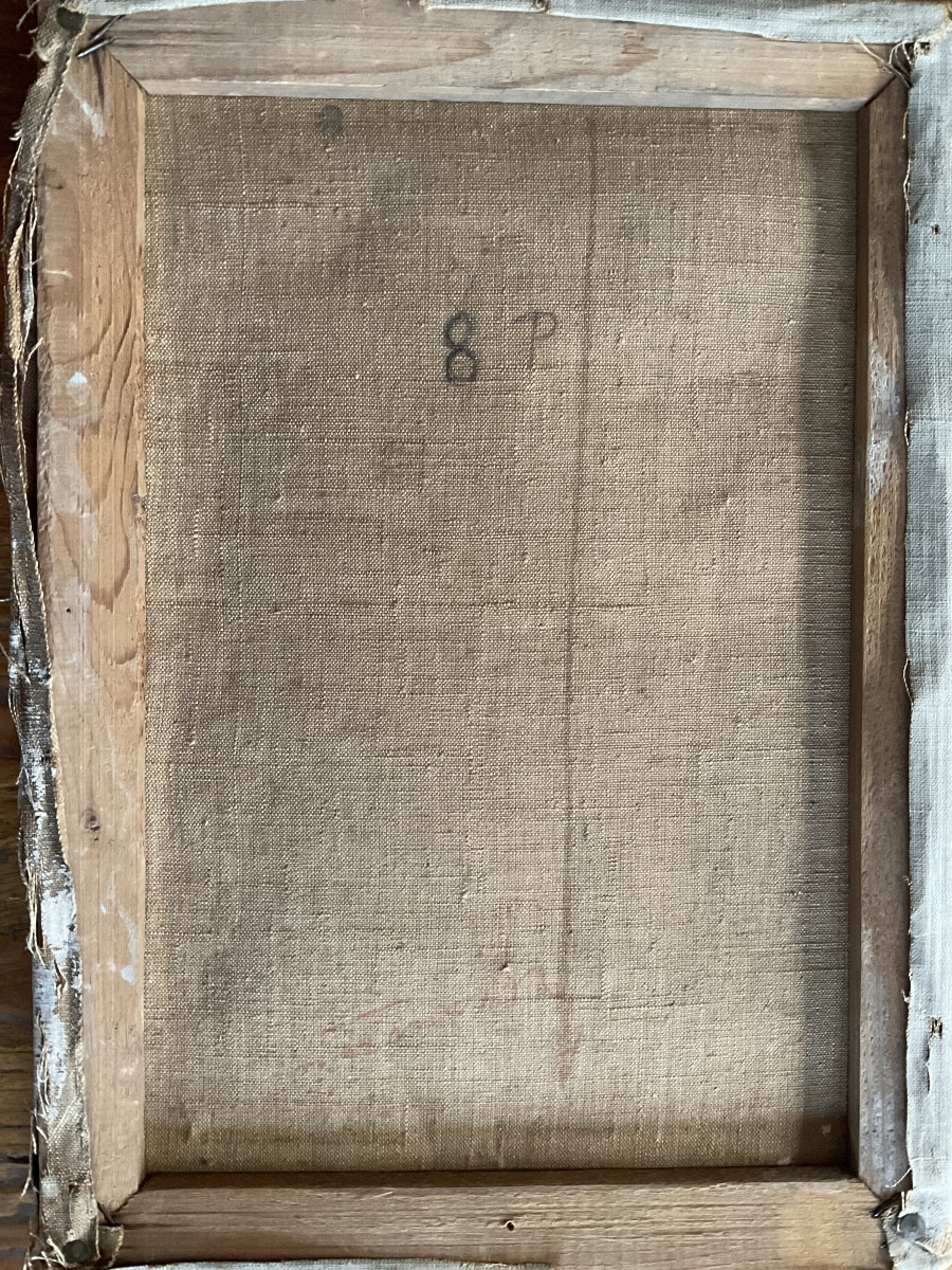 Autoportrait de peintre au soleil-photo-1