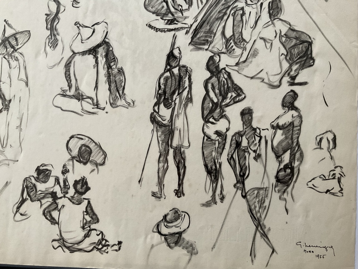 Étude de personnages africains par Hervigo-photo-2