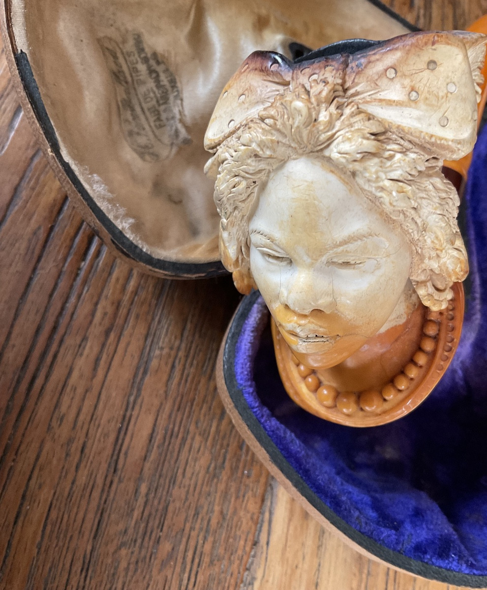 Africanist Pipe In Its Case-photo-1