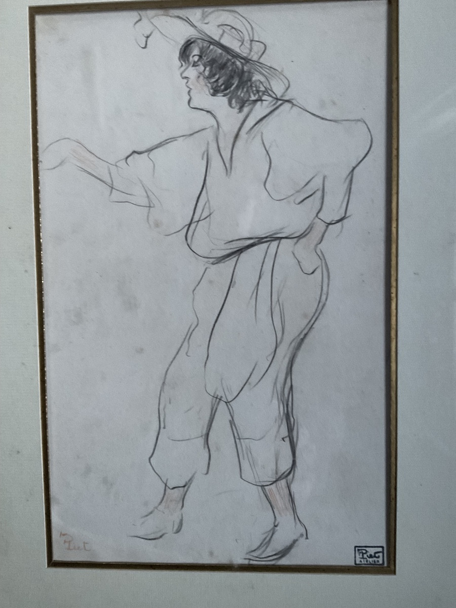 Drawing By Fernand Piet 