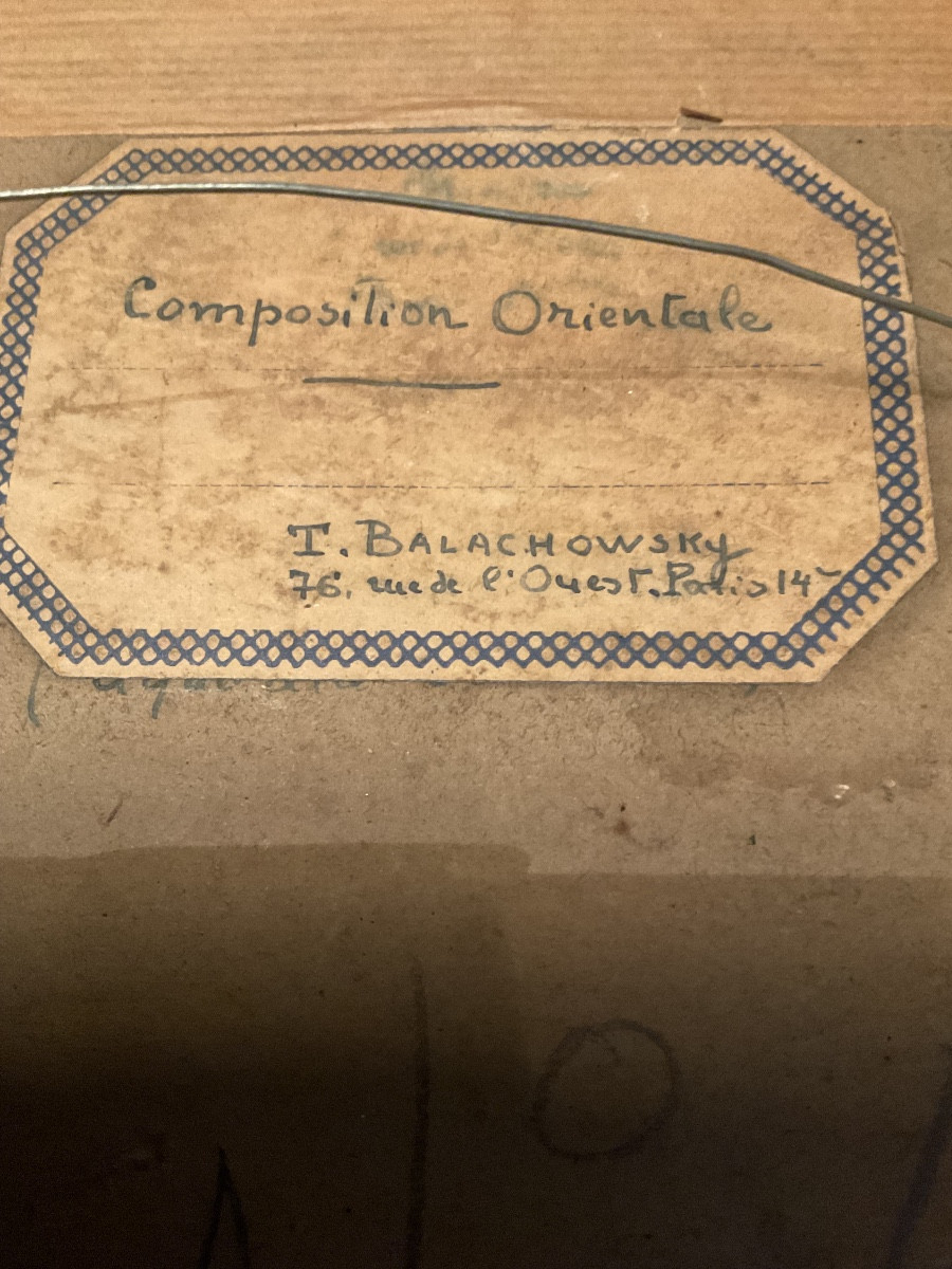 Balachowsky T Oriental Scene-photo-3