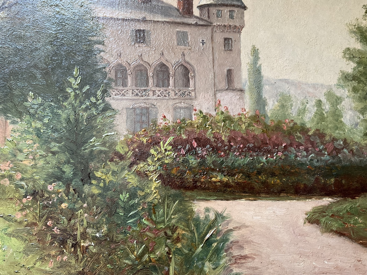 Gagliardini 1895  château en Italie