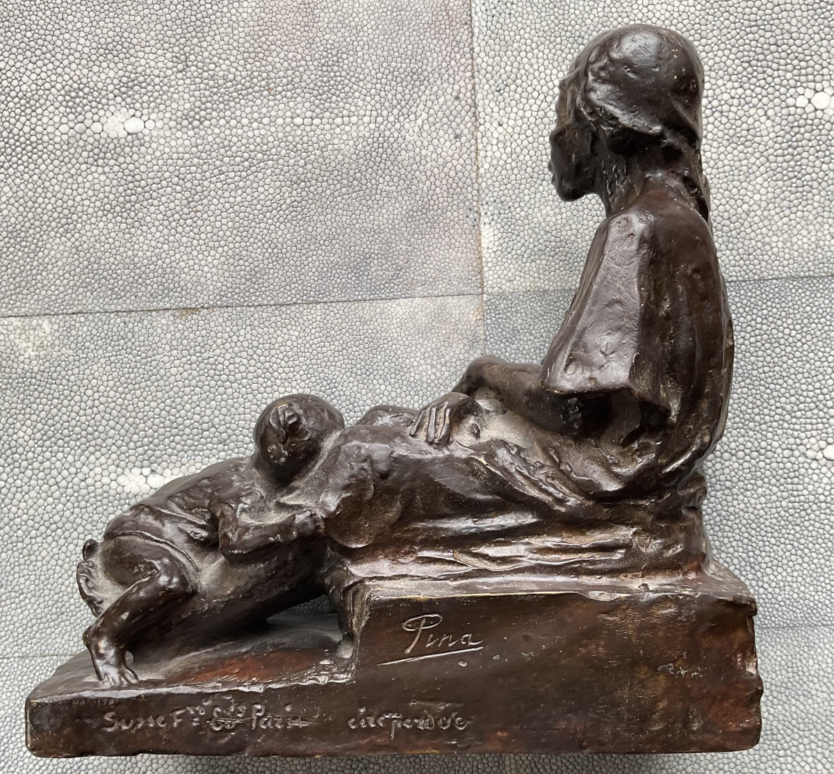 Orientalist Bronze By Alfredo Pina-photo-2