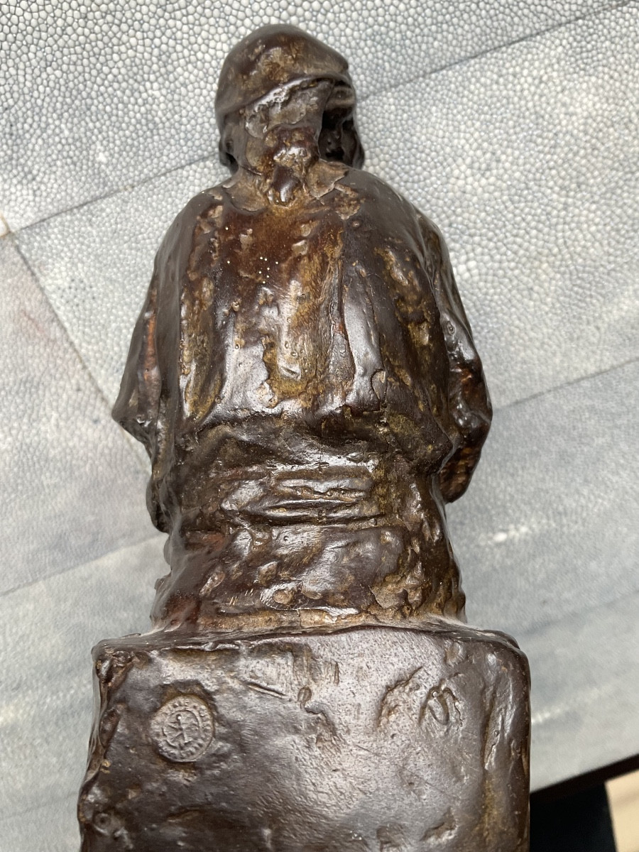 Orientalist Bronze By Alfredo Pina-photo-1