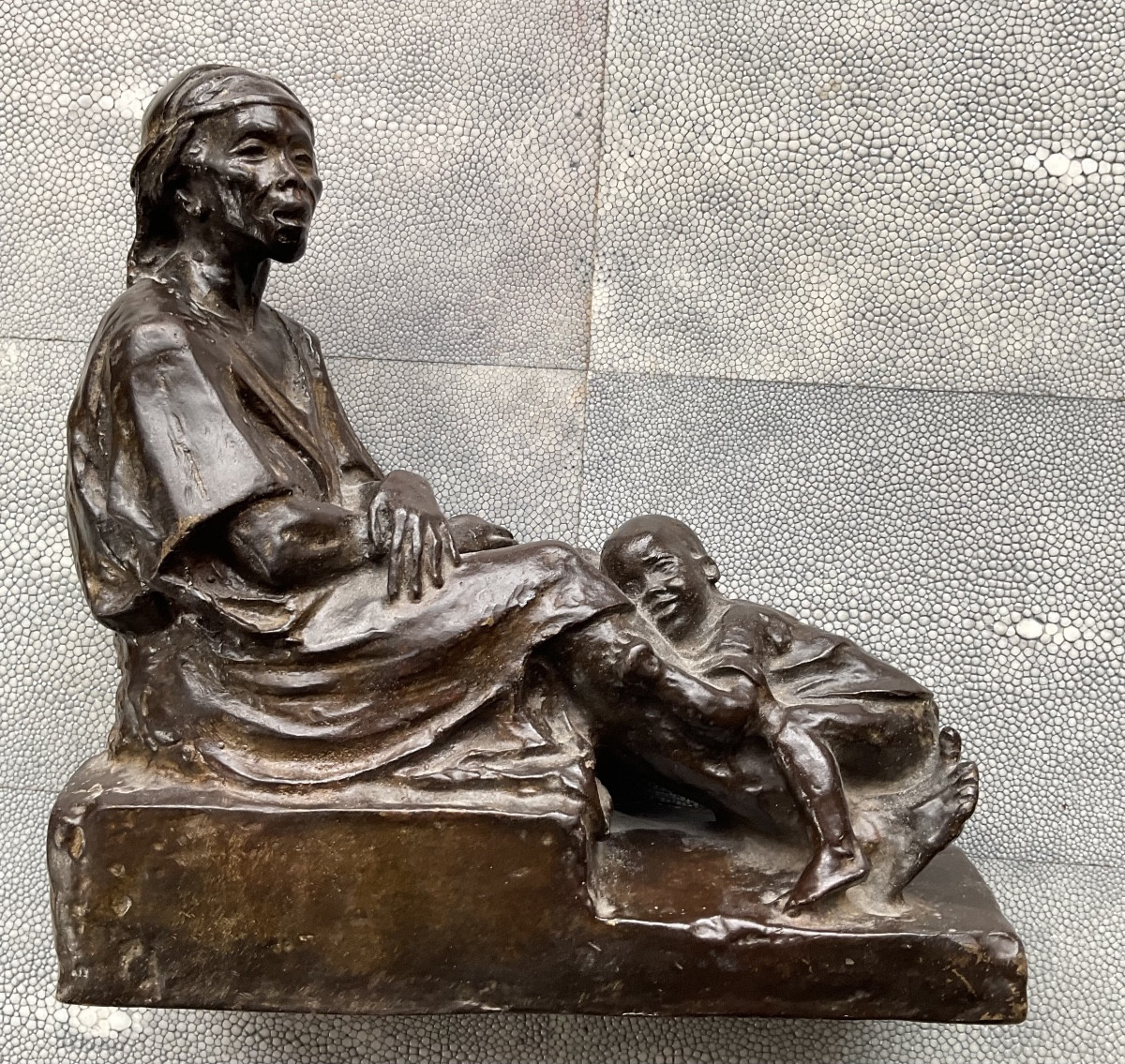 Orientalist Bronze By Alfredo Pina-photo-3