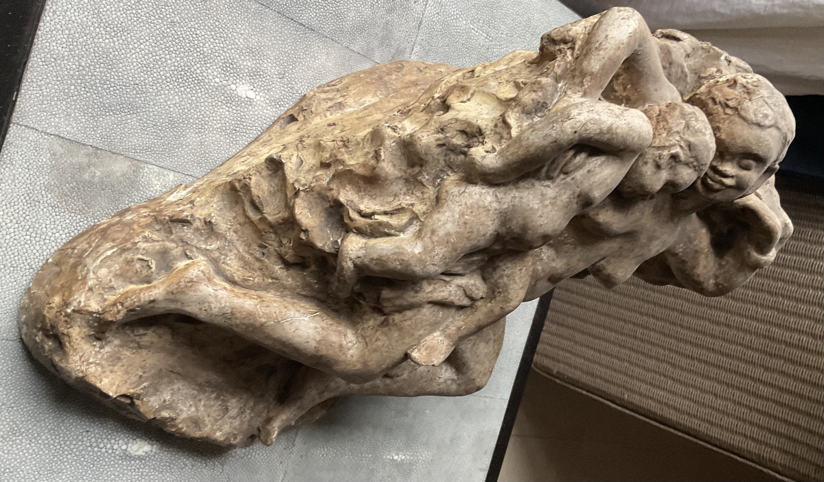 Plaster Cast From Marthe Widopff's Studio, 1934, Africanist Maternity-photo-4