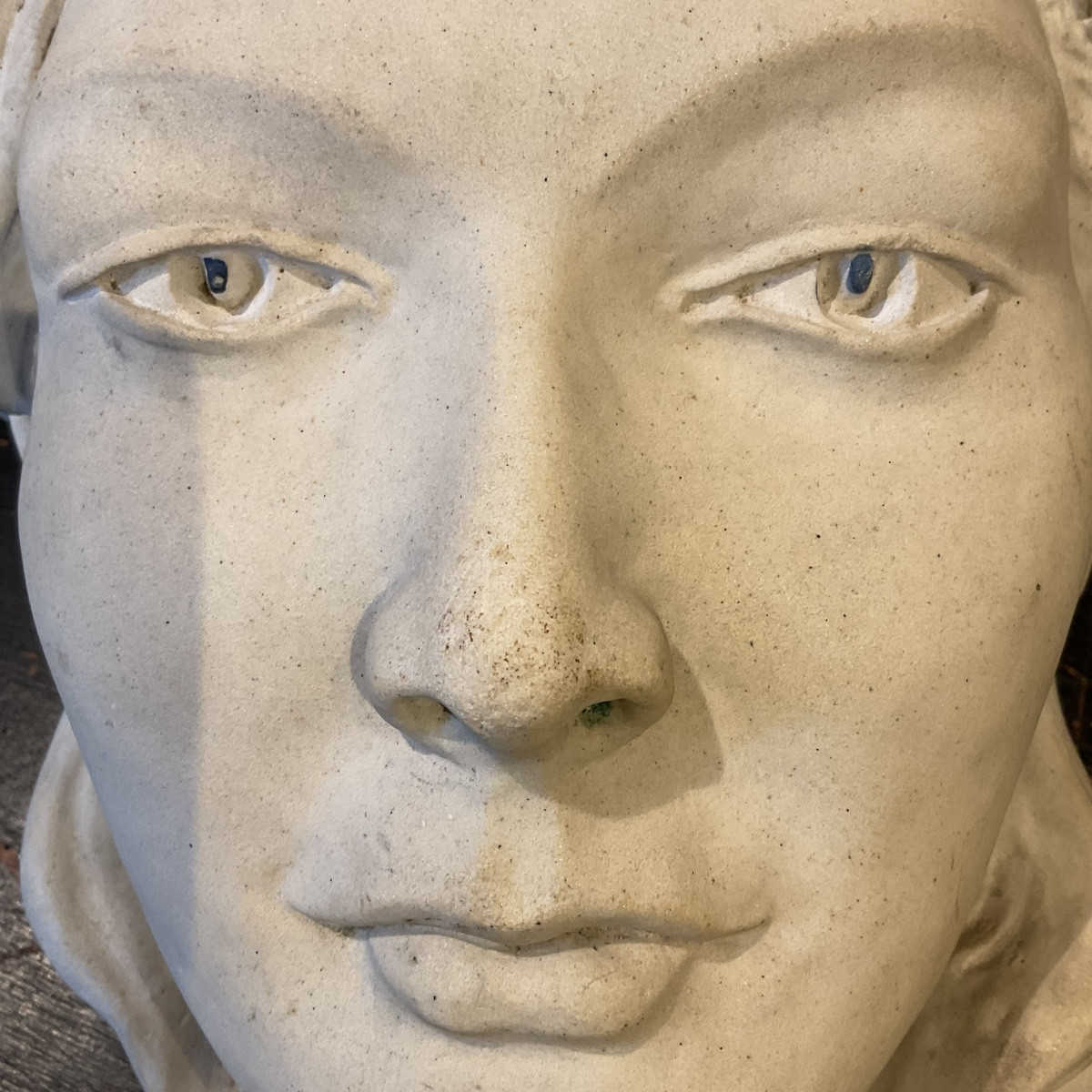 Woman's Mask 1930 Reconstituted Stone Exterior Facade