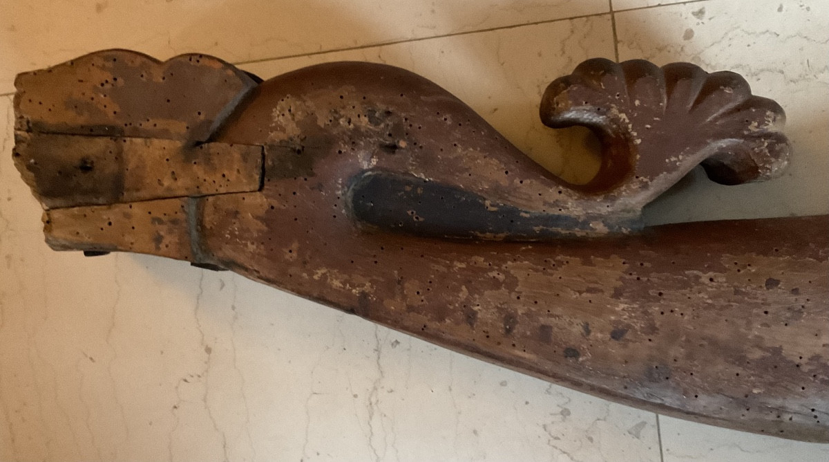 Piece Of Wood, Boat Or Dolphin Architecture-photo-3