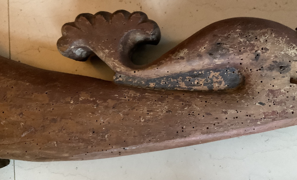 Piece Of Wood, Boat Or Dolphin Architecture-photo-4