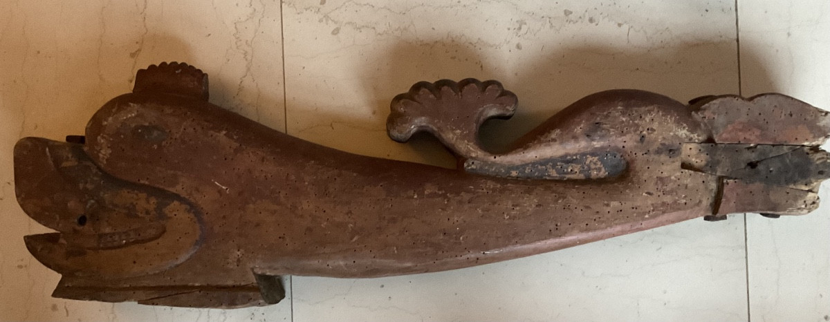 Piece Of Wood, Boat Or Dolphin Architecture