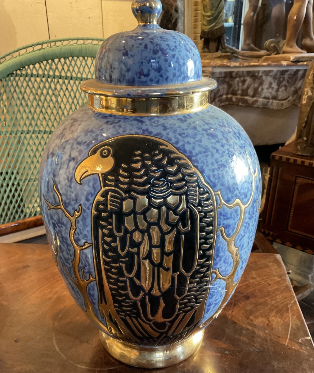 Pair Of Vases With The Eagle Of Montieres -photo-3