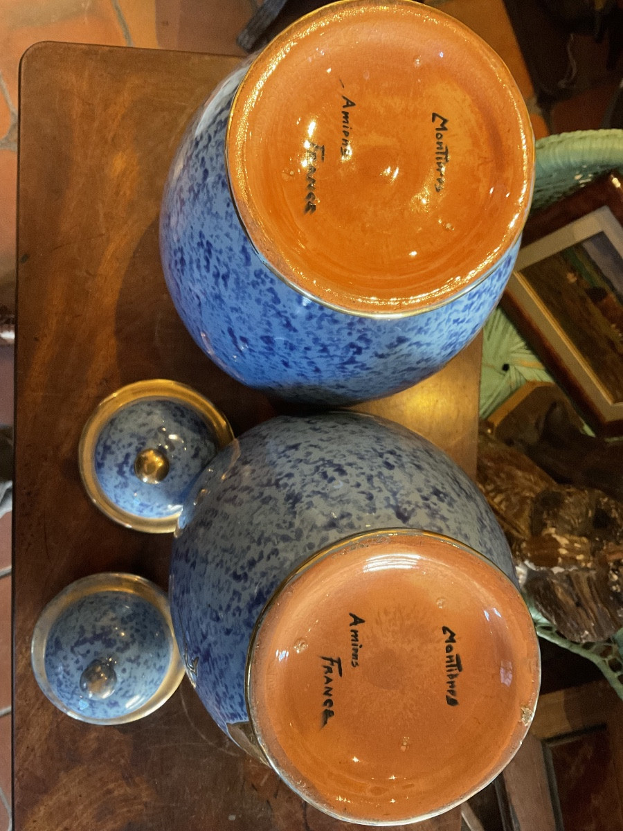 Pair Of Vases With The Eagle Of Montieres -photo-3