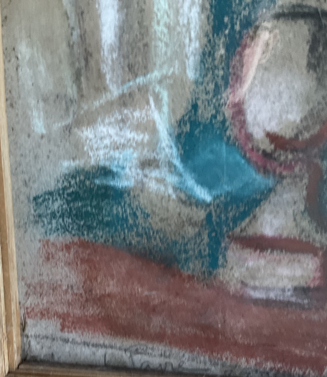 Pastel signe Favre chemin de croix-photo-4